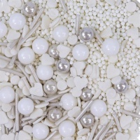 White Wedding Sprinkles 250 gr - PME