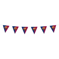 Bandeirola do FC Barcelona blaugrana