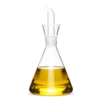Dispensador de óleo transparente anti-gotejamento de 250 ml