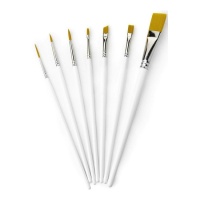 Pincéis para decoração - Sweetkolor - 7 unidades