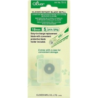Recargas de lâmina para cortadores rotativos de 1,8 cm - Clover - 5 unid.