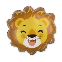 Balão de leão divertido 59 x 58 cm - Festa do Conversa