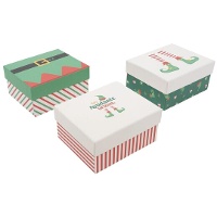 Caixa de elfo de 12 x 10 x 6 cm sortida - 1 unidade