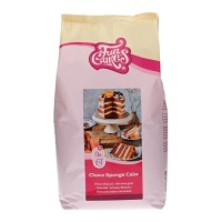 Mistura de bolo esponja de chocolate 4 kg - FunCakes