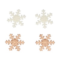 Figuras de Natal em flocos de açúcar - FunCakes - 12 peças