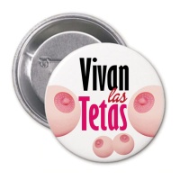 Distintivo de despedida vivan las telas