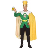 Fato de Rei da Cerveja para homem