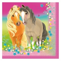 Guardanapos Pony Pretty 16,5 x 16,5 cm - 20 peças