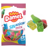 Saco sortido de gomas sem glúten - Damel - 90 gramas