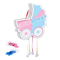 Piñata de carrinho To be com confetis