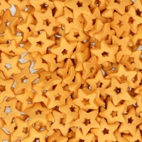 Estrelas abertas douradas 50 gr - FunCakes