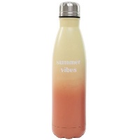 Garrafa de 500 ml de degradê laranja