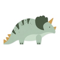 Guardanapos Triceratops 18 x 10 cm - 12 unidades