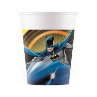 Copos de cartão compostável Batman 200ml - 8 unid.