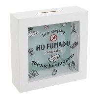 Cofrinho por cada cigarro não fumado, todo este dinheiro que economizei