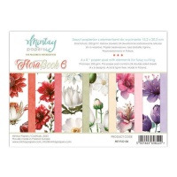 Kit de papéis para scrapbooking Flora book 6 - Mintay Papers - 24 folhas