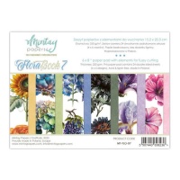 Kit de papéis para scrapbooking Flora book 7 - Mintay Papers - 24 folhas