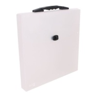 Estojo transparente para papéis de scrapbooking - Artis Decor