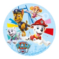 Hóstia comestível da Patrulha Canina de 16 cm - Dekora