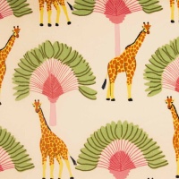 Girafas em tecido de popelina de algodão - Katia