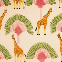 Girafas em tecido de algodão - Katia