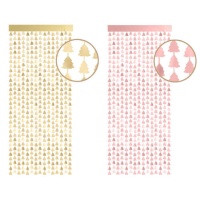 Cortina decorativa para árvore de Natal 1,00 x 2,00 m - 1 unidade