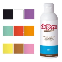 Tinta para aerógrafo à base de água 190 ml - Dekora