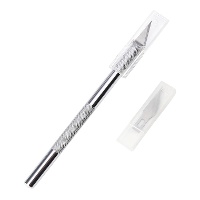 Bisturi de precisão com 5 lâminas de reposição