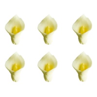 Lily Sugar Figurines branco - Decorar - 6 unid.