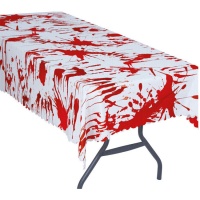 Toalha de mesa com sangue 1,77 x 1,34 m