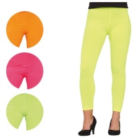Leggings de cor néon - 1 unid.