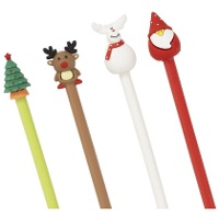 Caneta de Natal de 20 cm - 1 unidade