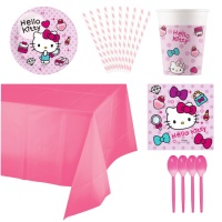 Pack Festa Hello Kitty - 8 pessoas