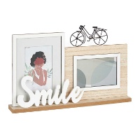 Porta-retratos Smile para 2 fotos