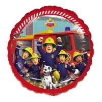 Balão Sam, o bombeiro e amigos 43 cm - Anagrama
