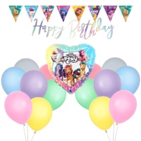 Pacote de decoração de festa My Little Pony - peças