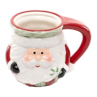 Caneca Pai Natal 13,3 x 10,3 x 9,6 cm