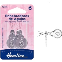 Enfiador de agulhas de costura - Hemline - 3 unidades