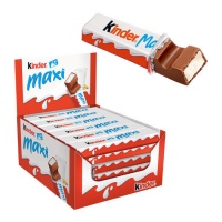 Barra de chocolate Kinder Maxi - 36 barras