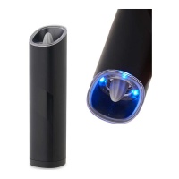 Moedor de sal e pimenta elétrico com luz LED