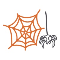ZAG Teias de aranha e matrizes finas de aranha para o Dia das Bruxas - 2 unid.