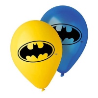 Balões Batman azuis e amarelos - Ciao - 10 pcs.