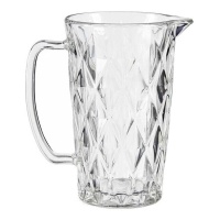 Jarra de vidro diamante 1 L - Vivalto