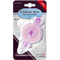 Recarga para E-Z Runner rollerball adesivo com tiras pré-cortadas de 12 m - 1 pc.