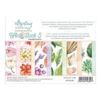 Kit de papéis para scrapbooking Flora book 5 - Mintay Papers - 24 folhas