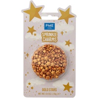 Granulado de estrelas douradas de 25 gr - PME