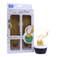 Molde de fondant Snitch Dourado