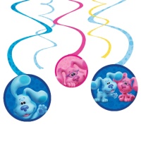 Pendentes Blue's Clues - 6 unid.
