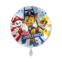 Balão Feliz Aniversário Paw Patrol 43 cm