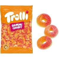 Aros de pêssego - Peach Rings - 1 kg